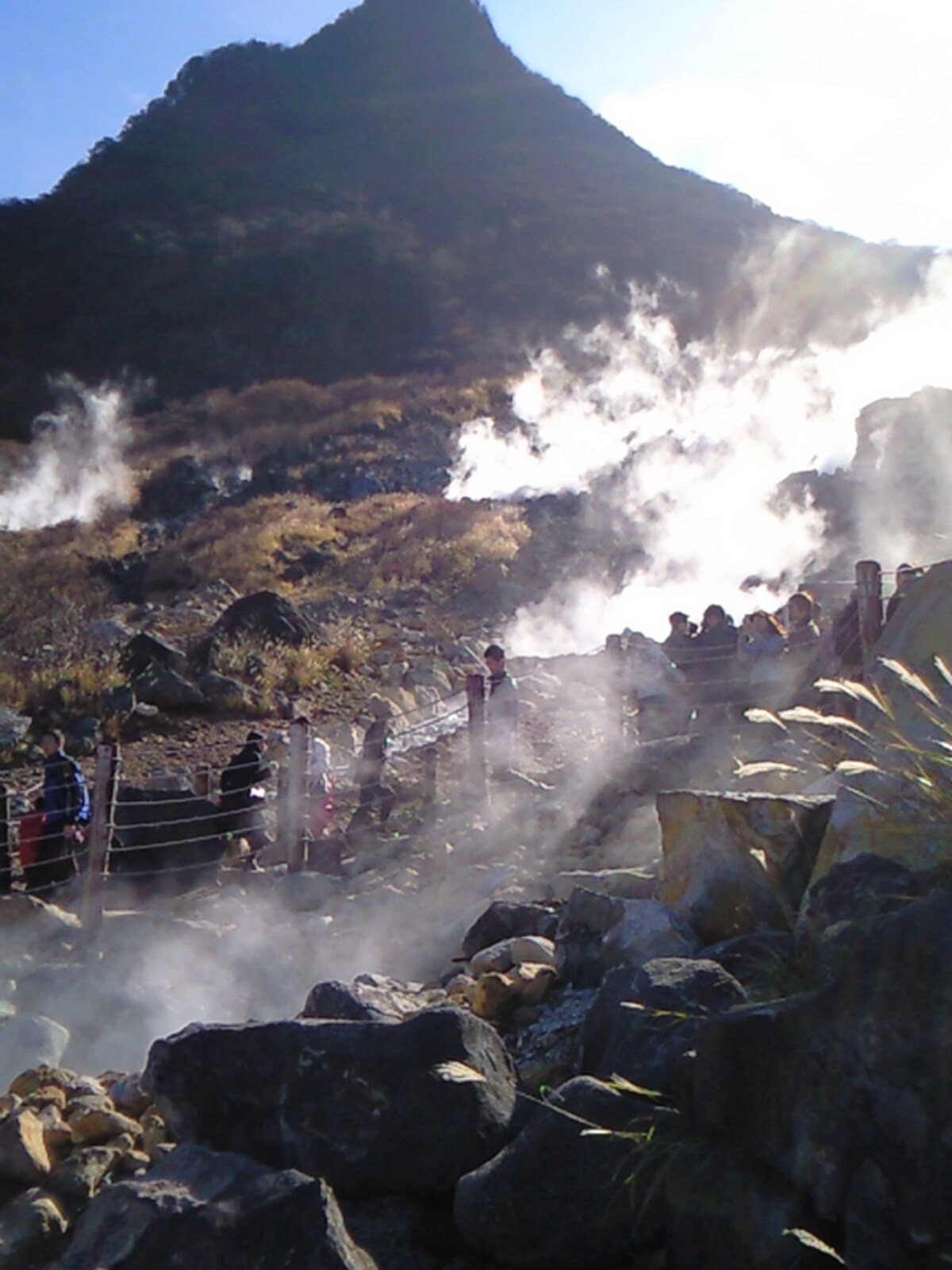 箱根の大涌谷