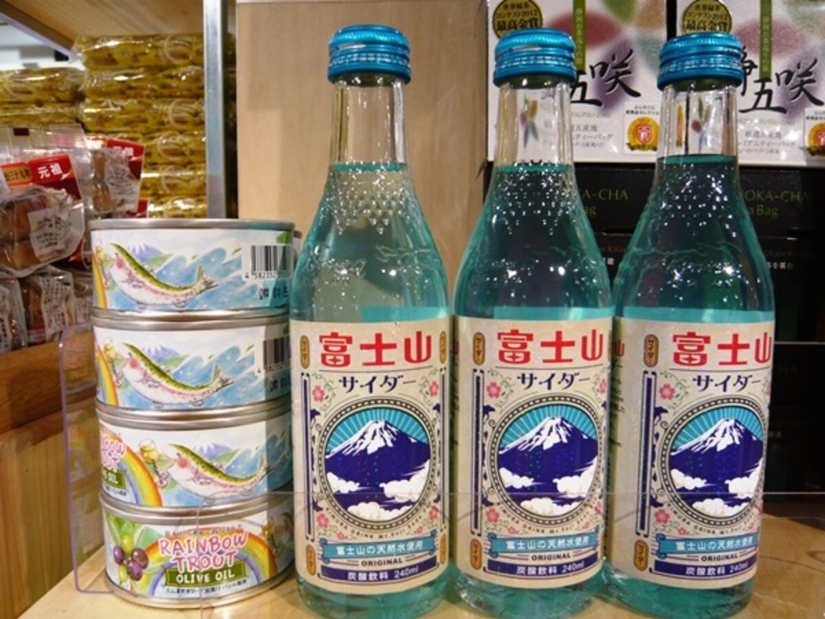 富士山にちなんだ商品