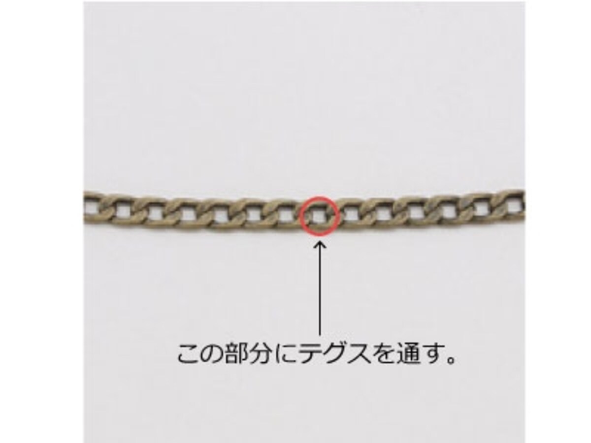 ハイブリッドシードビーズのアンティーク風ペンダント