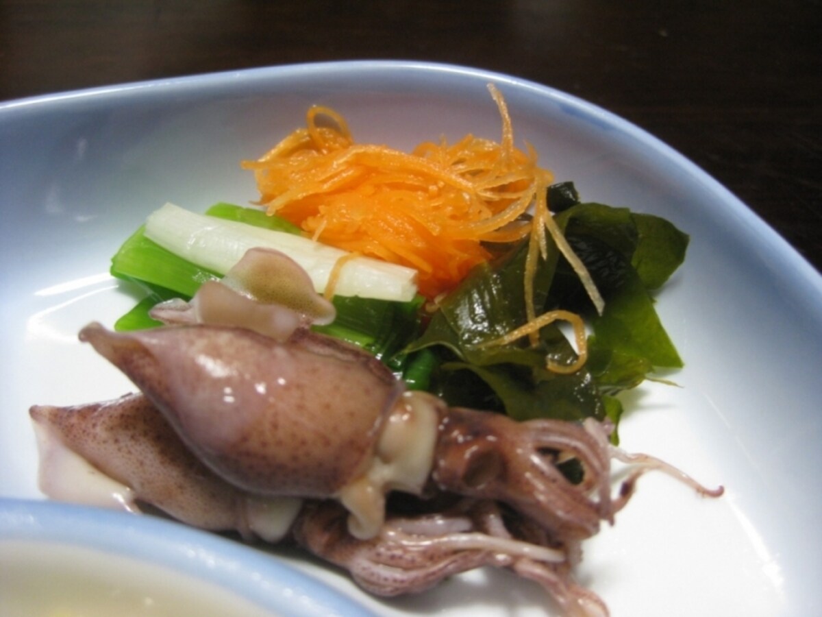 「生地温泉たなかや」の食事