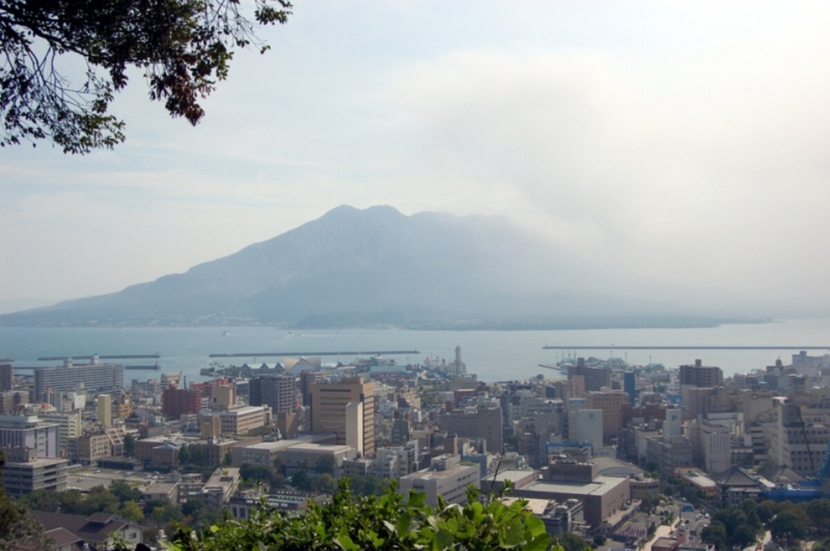 城山展望台からの景色