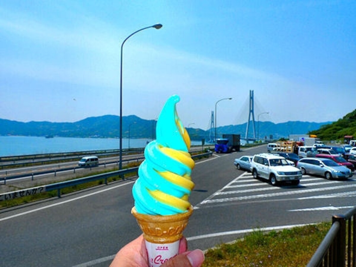 瀬戸田PAのミックスソフト