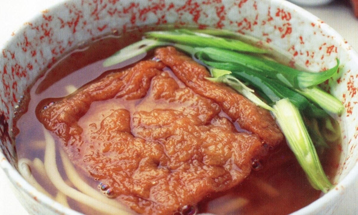 「甘ぎつねうどん」