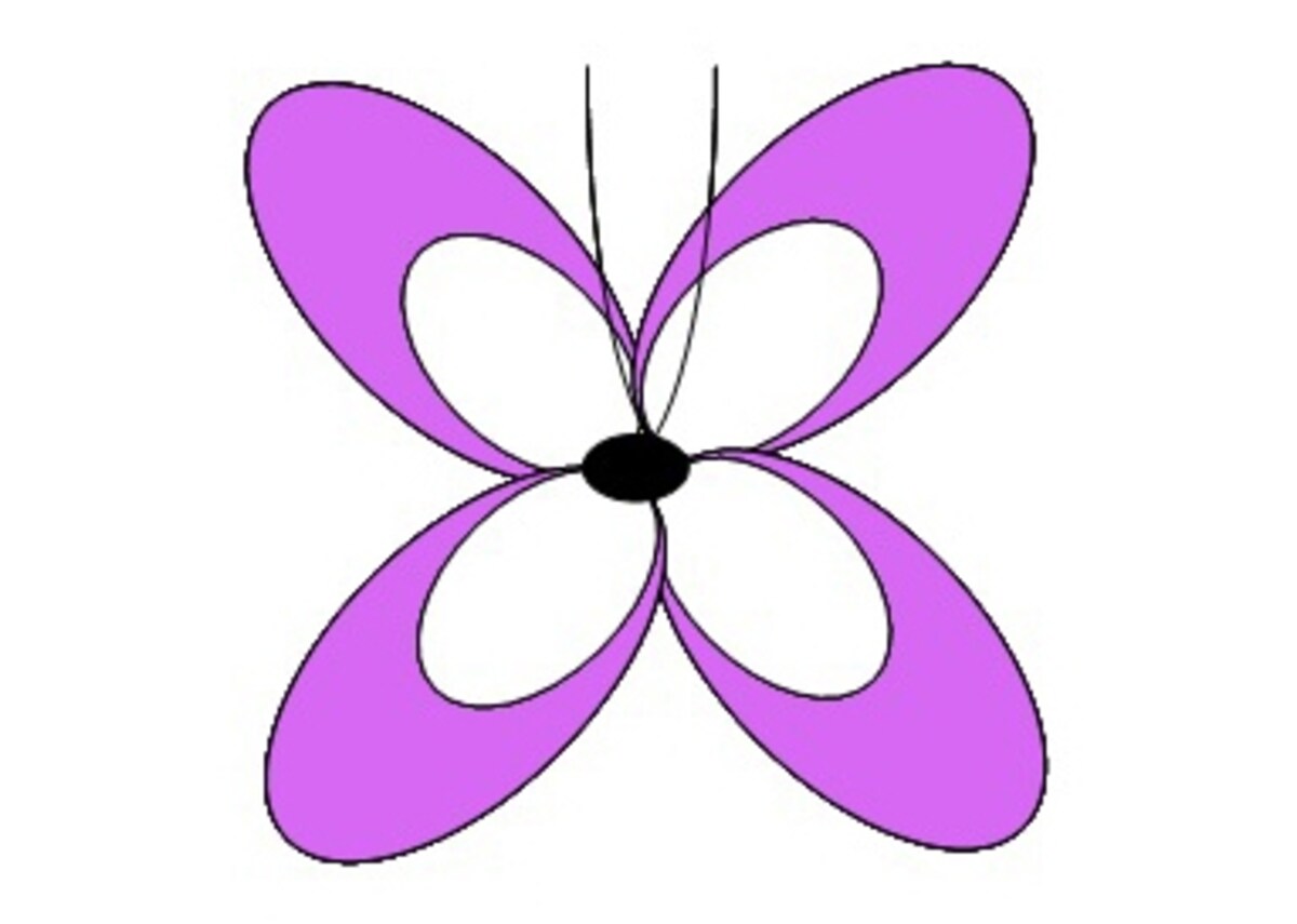 リリアン編みの花（３）