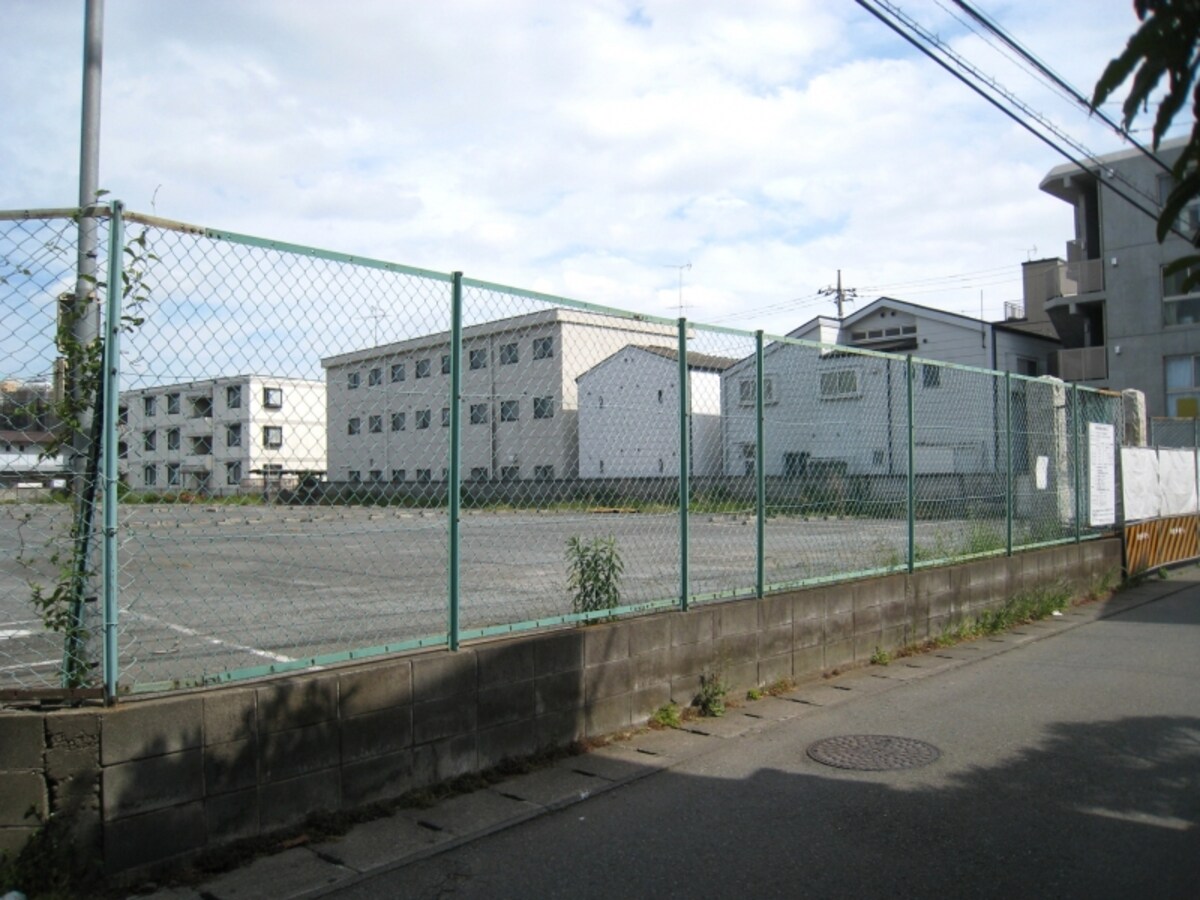 マンション建設予定地