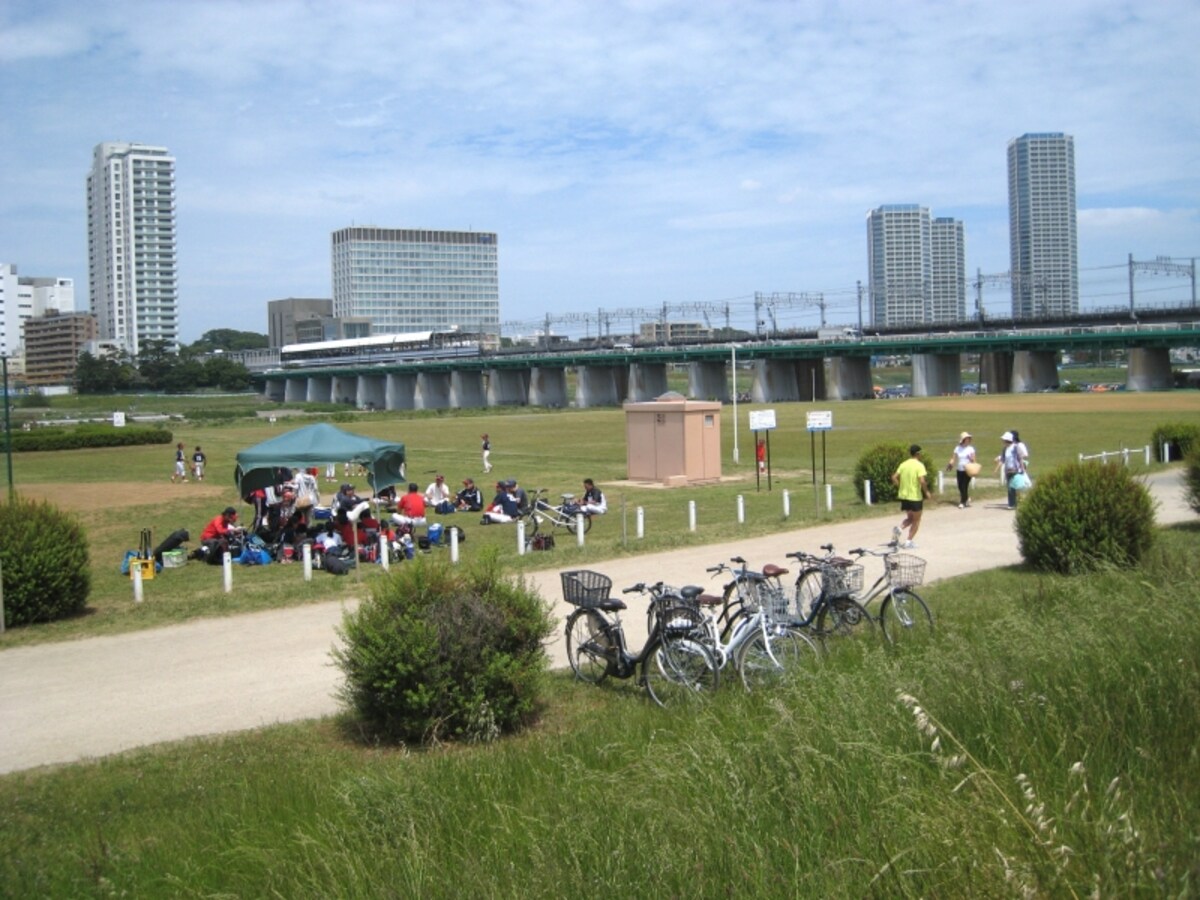 二子玉川を望む