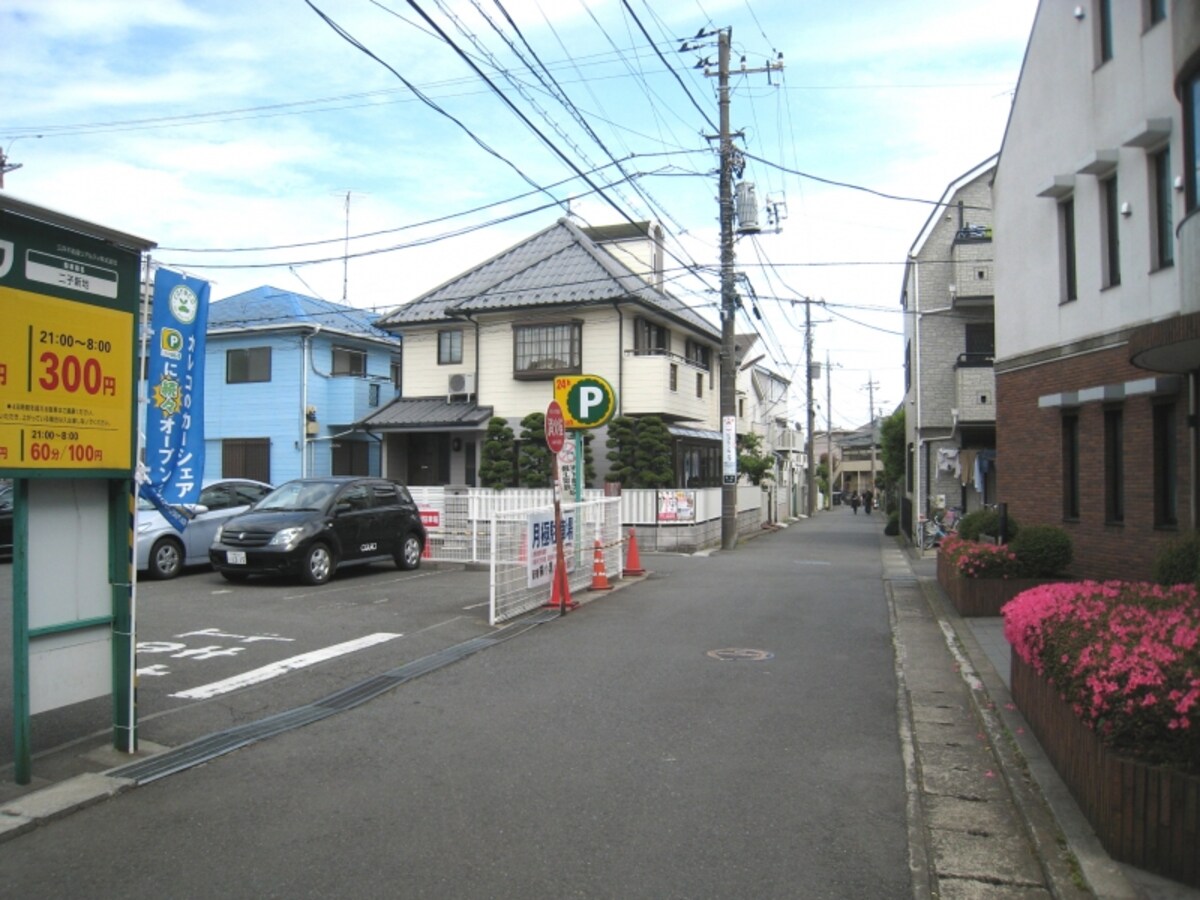 低層主体の住宅街