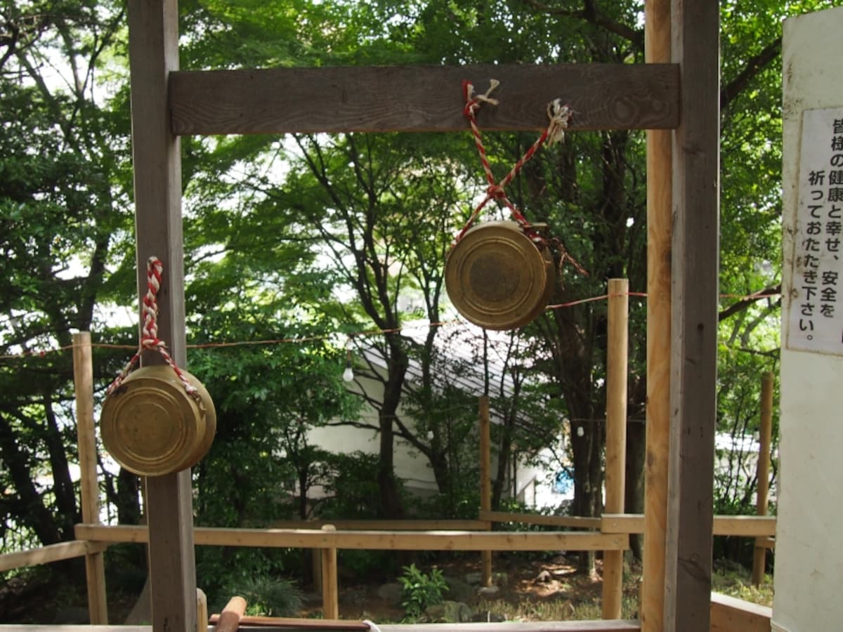 これを叩いて、一年の幸せを祈る