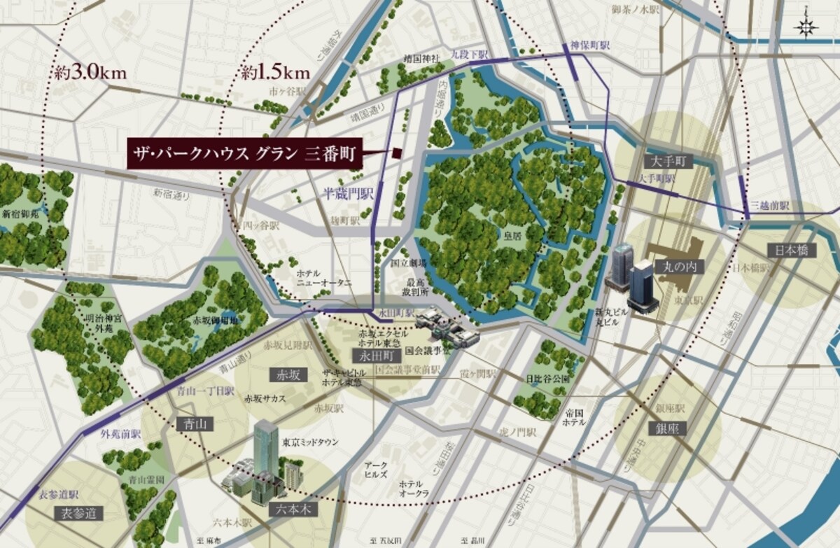 広域概念図