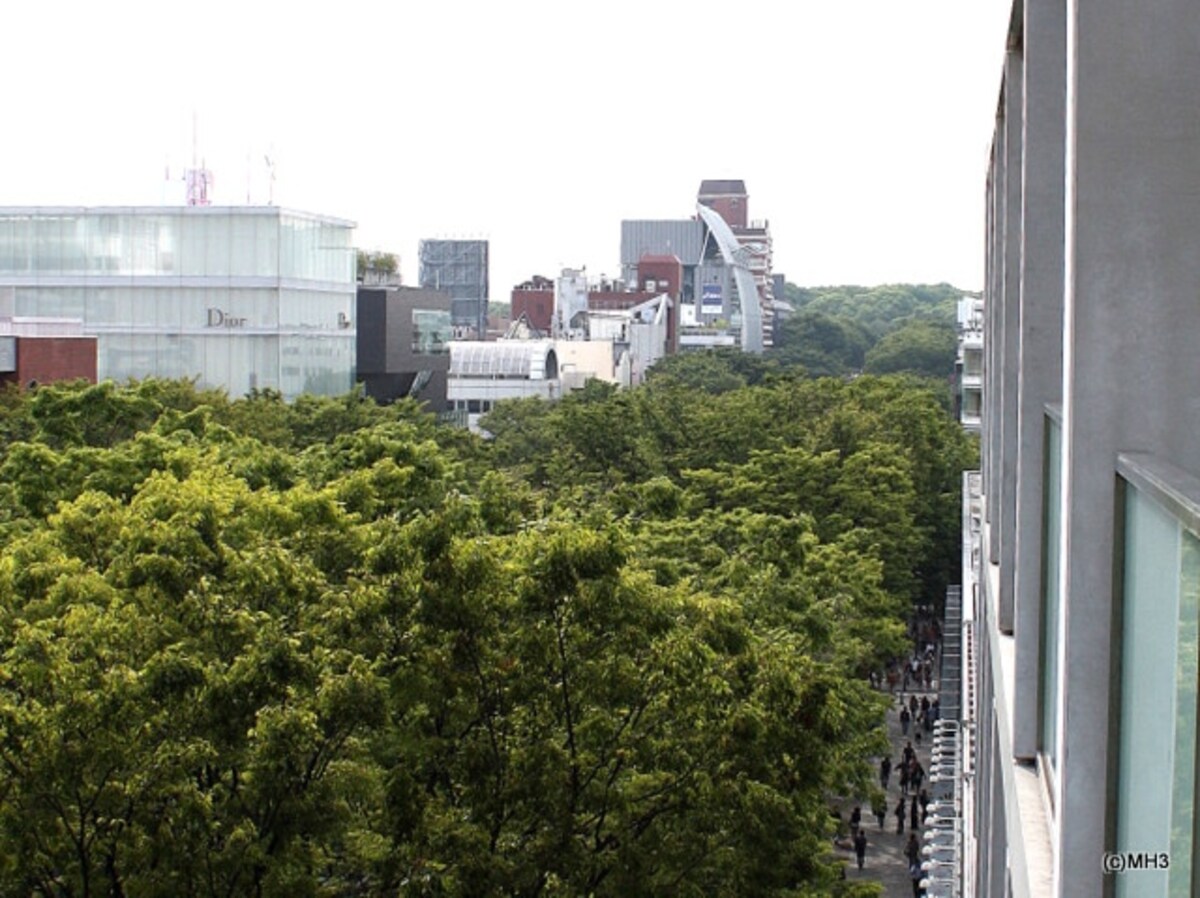 上階から