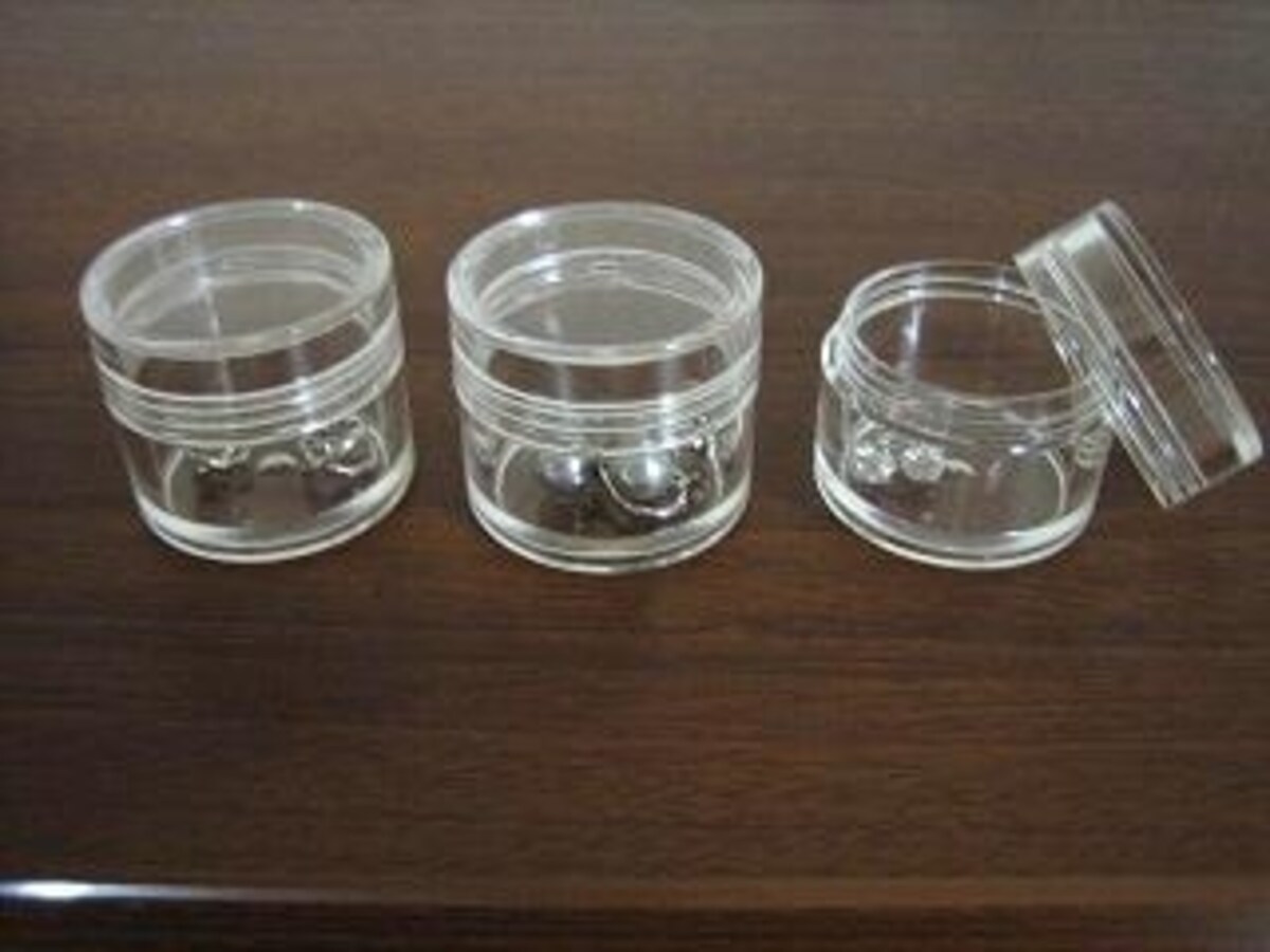 無印良品のアクリルケース　