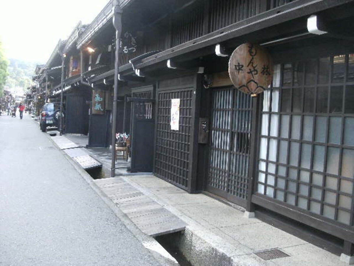 高山の街並み