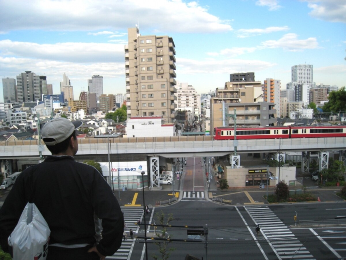 品川富士からの風景
