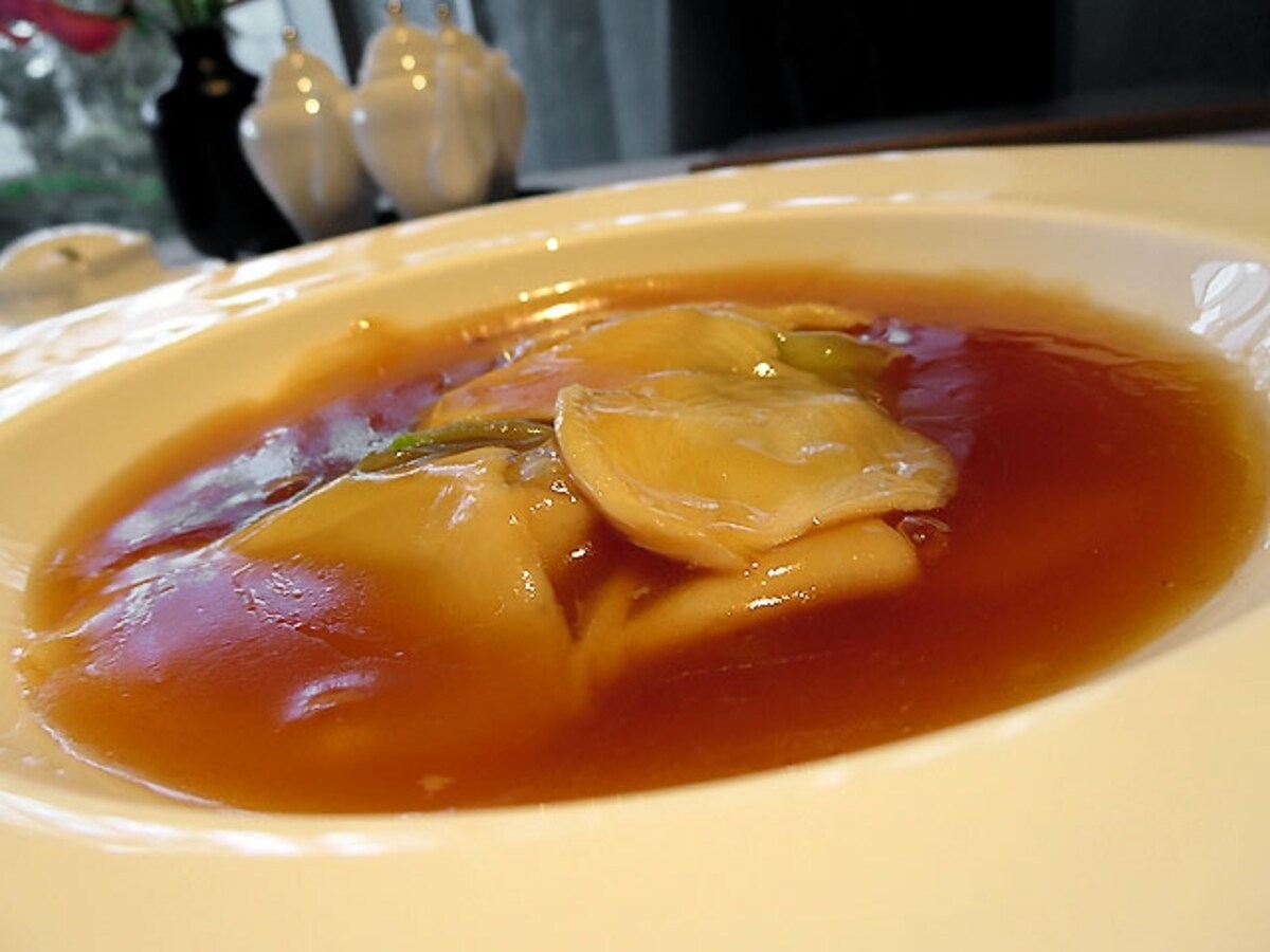 あわびのオイスターソース煮