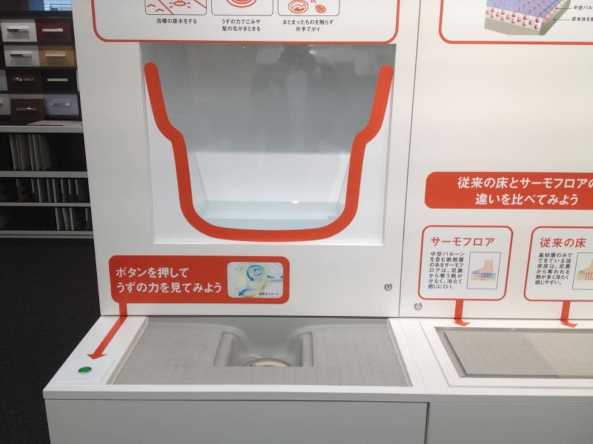 メリット売り込み展示