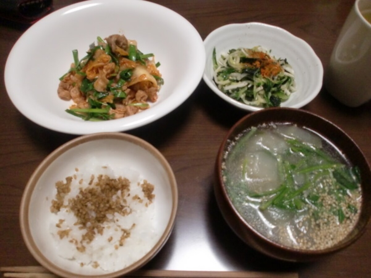 豚キムチ　