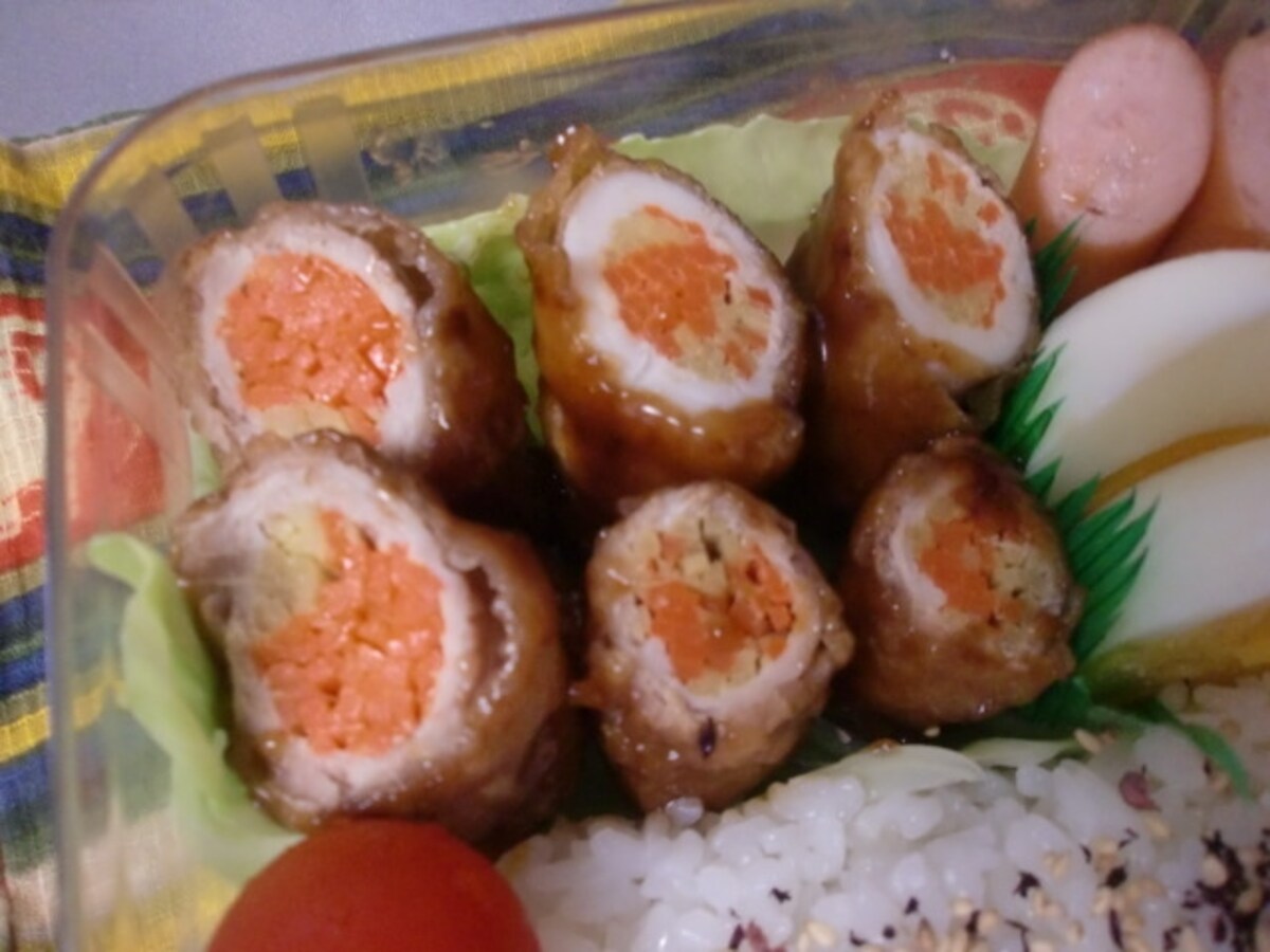 肉巻きから揚げ　