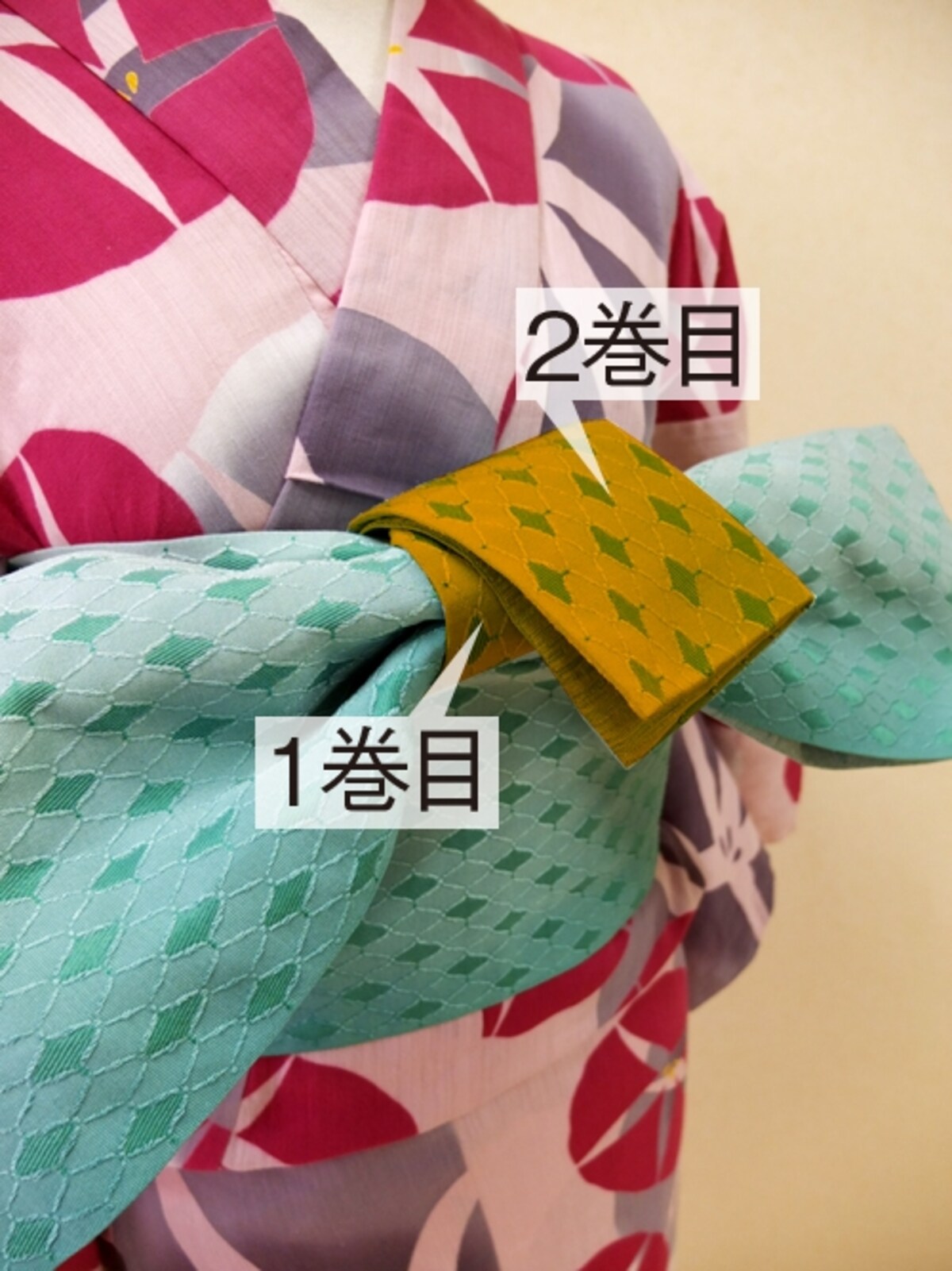 どう考えても2巻きするのは無理な長さ