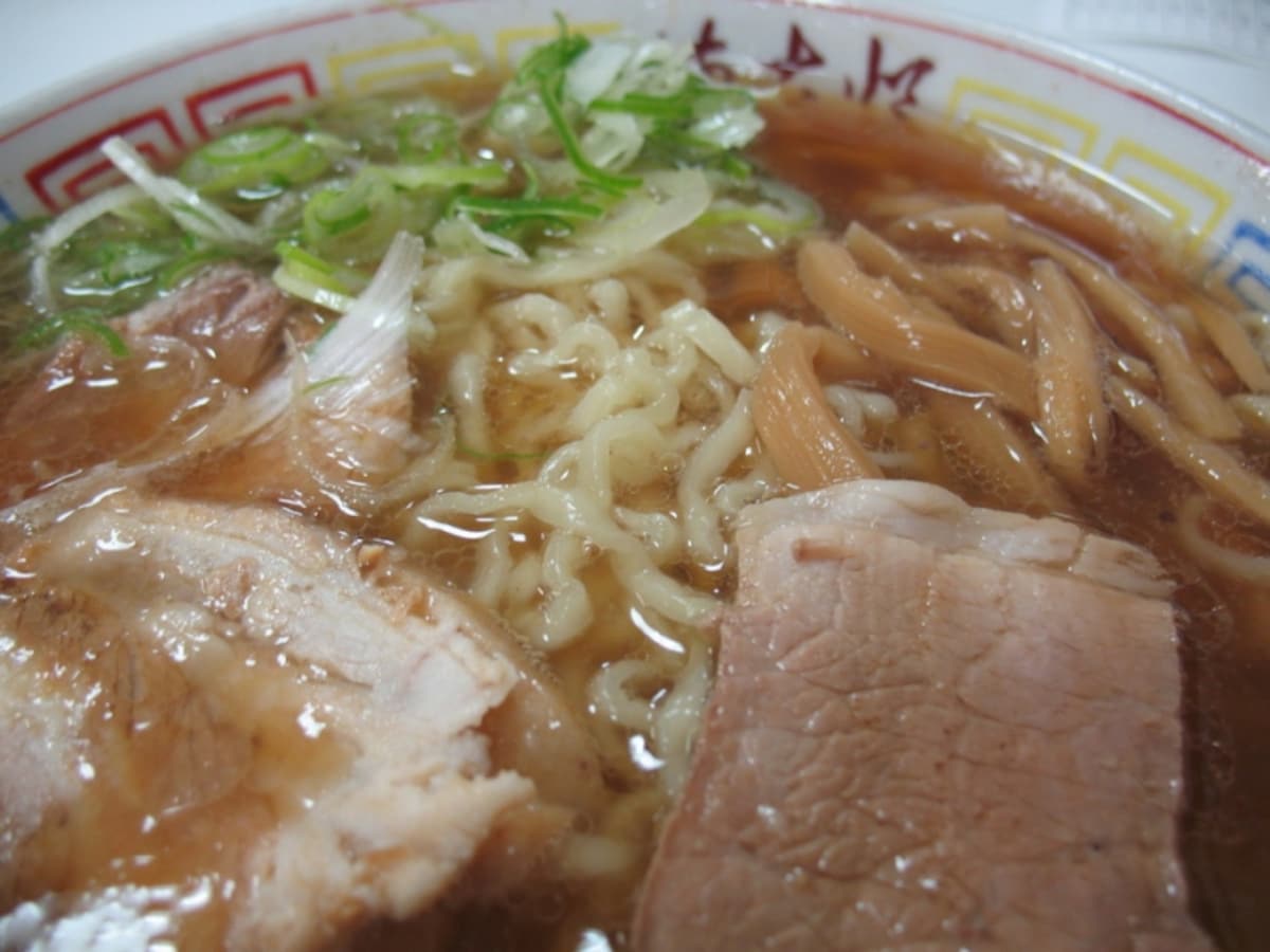 「まこと食堂」の喜多方ラーメン