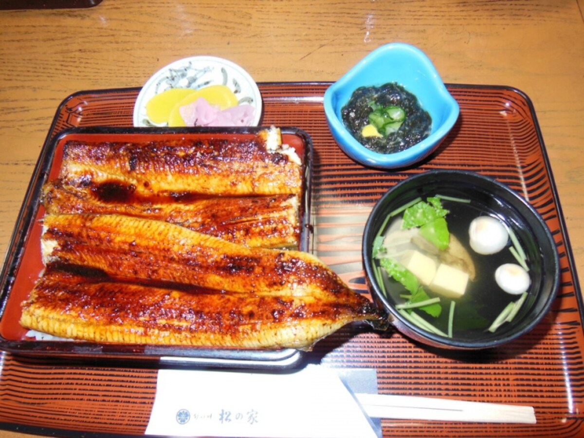 「松の家」のうなぎ