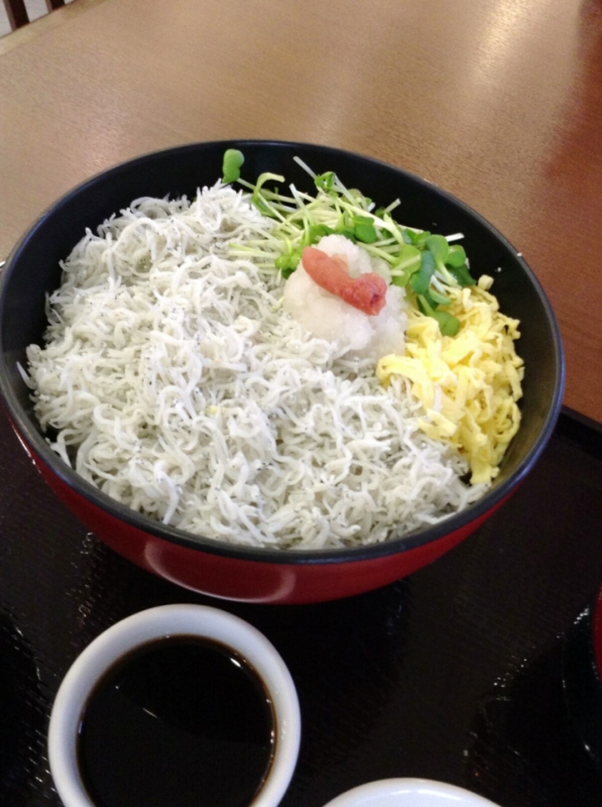 道の駅「うわじま きさいや広場」のちりめん丼