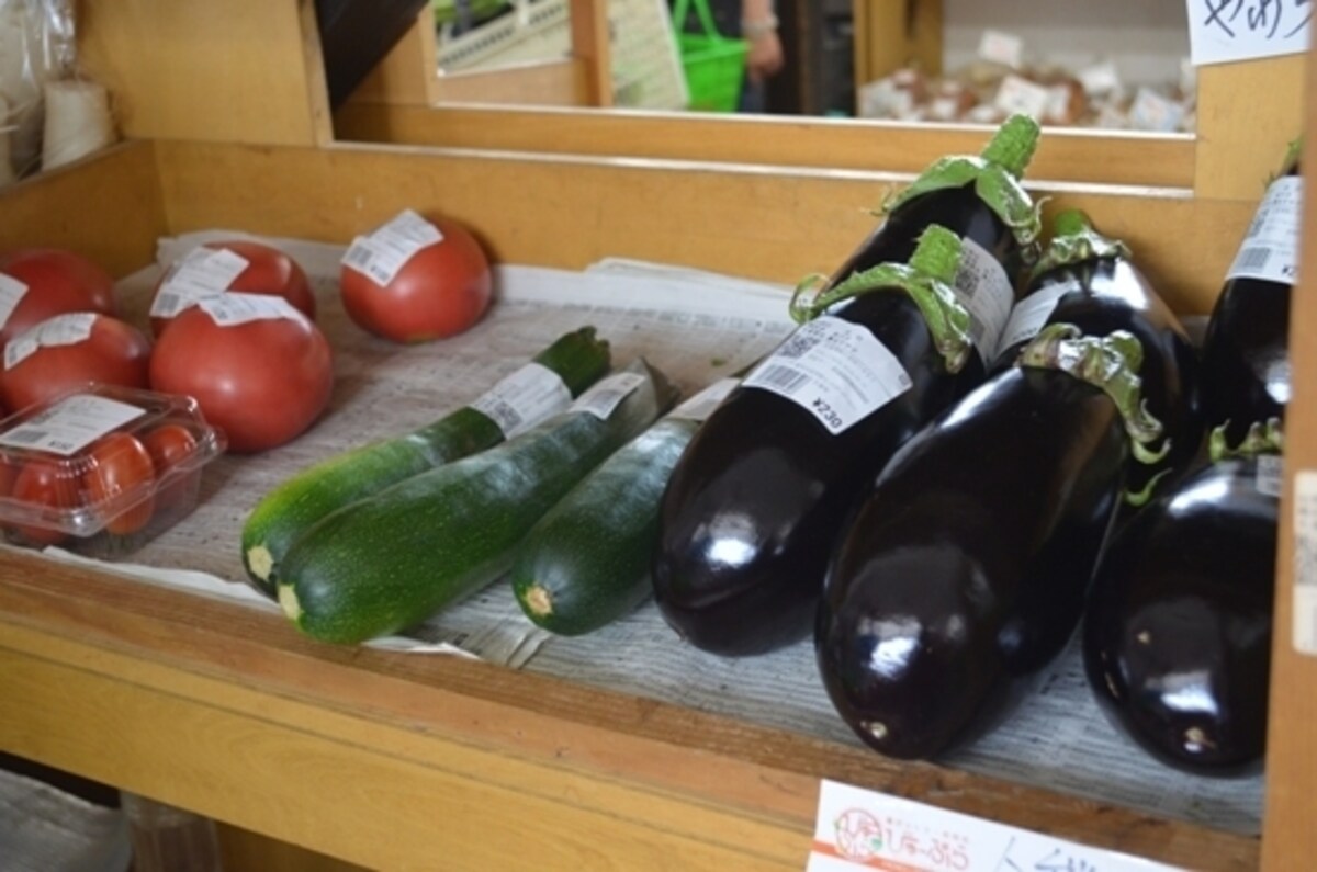 「ニセコビュープラザ」の野菜