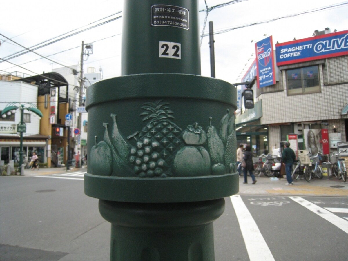 青物横丁の街灯