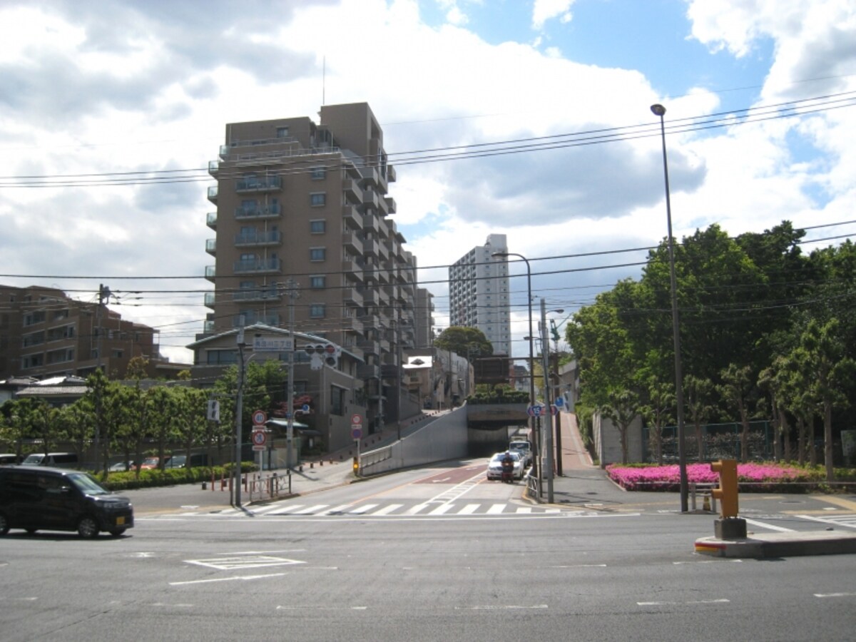 大井町方向を見たところ