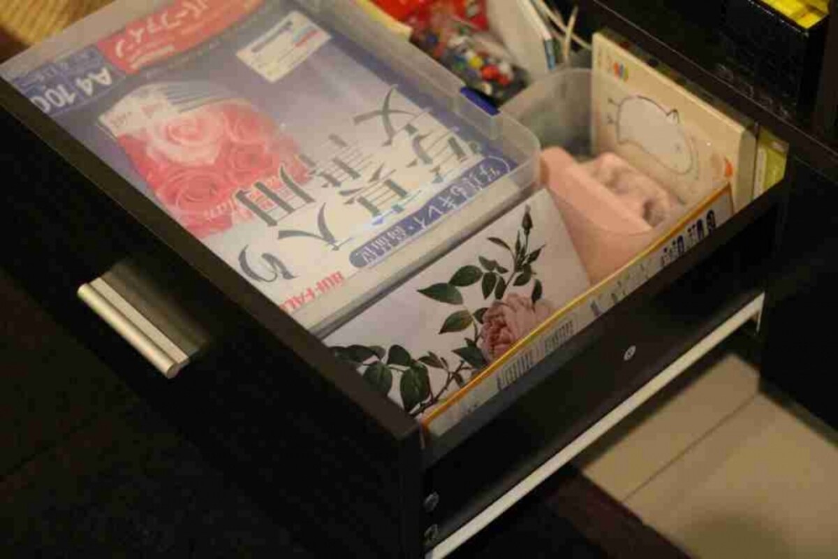 透明ボックス収納