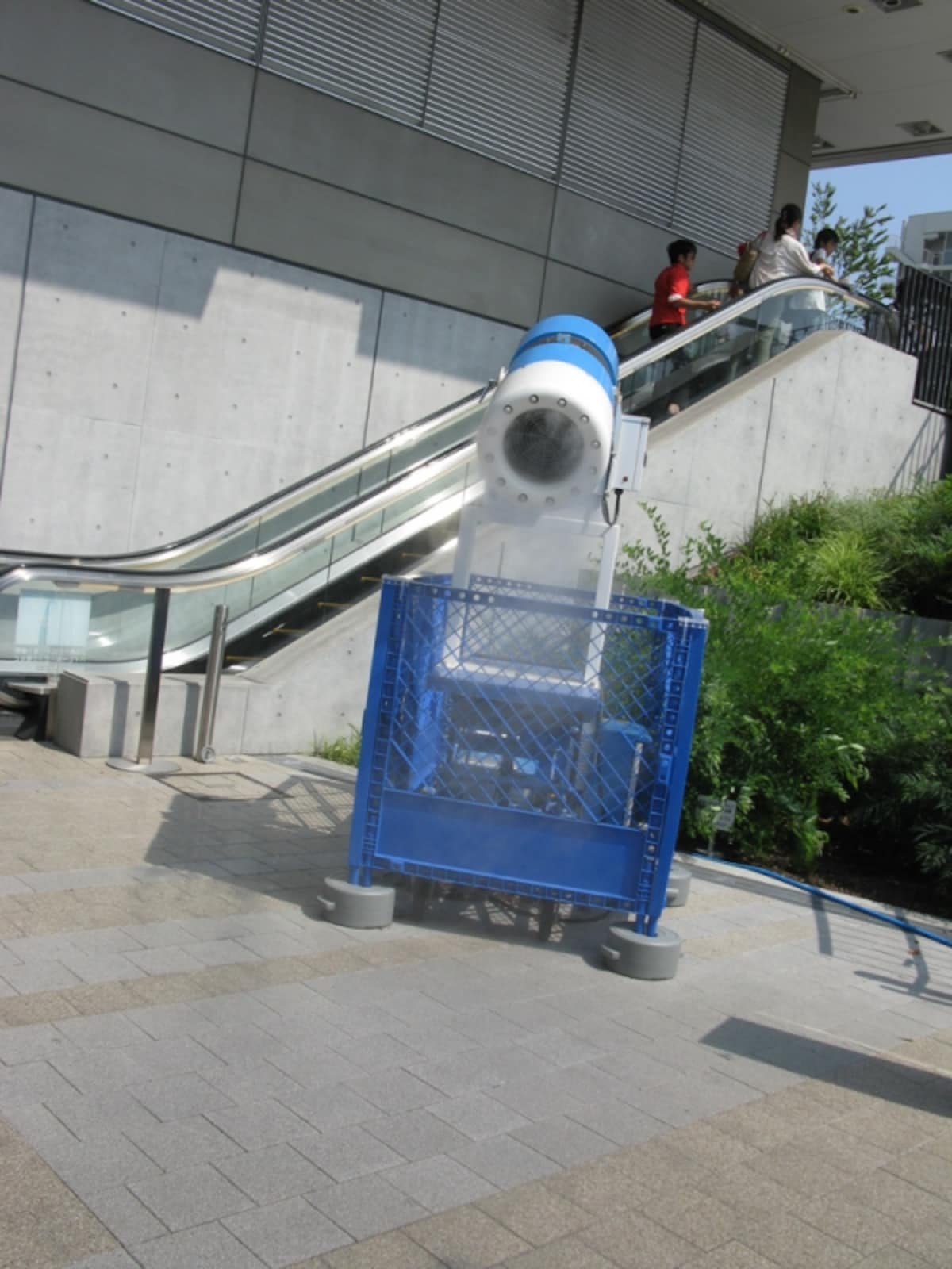 しばし涼をとる