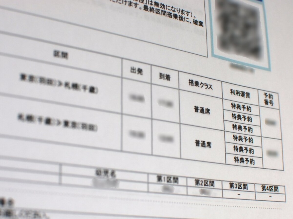 特典航空券(無料航空券)のおトク度をチェック