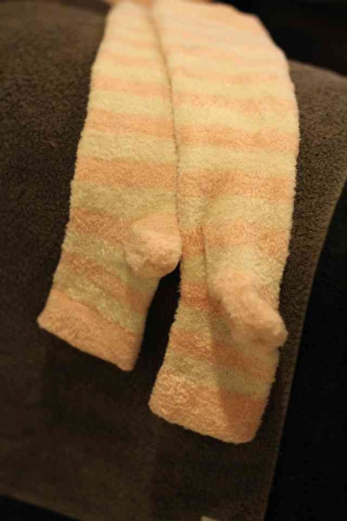 ベルメゾンの「もこもこあったか着圧ソックス」