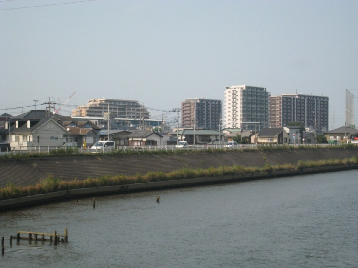 中川の風景