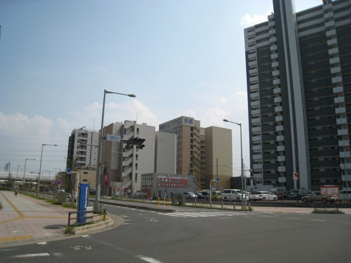 建物増加中