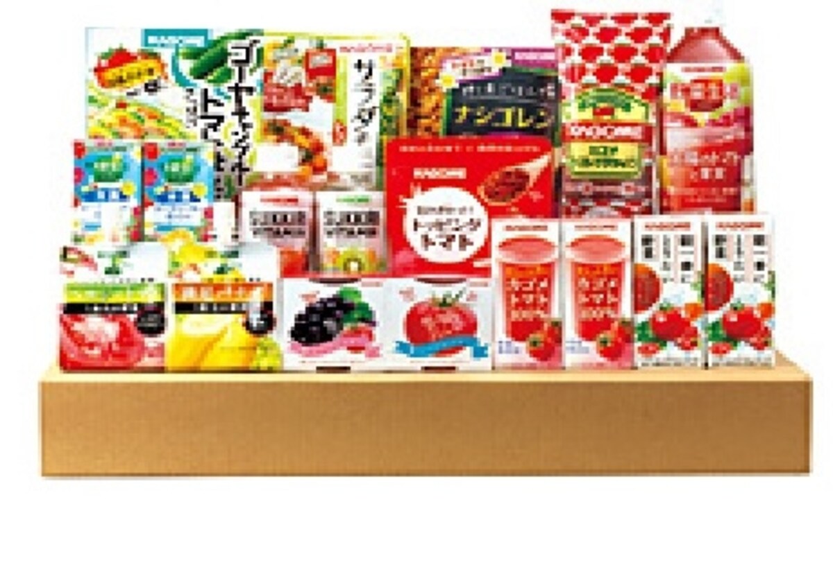 カゴメの株主優待品(イメージ)