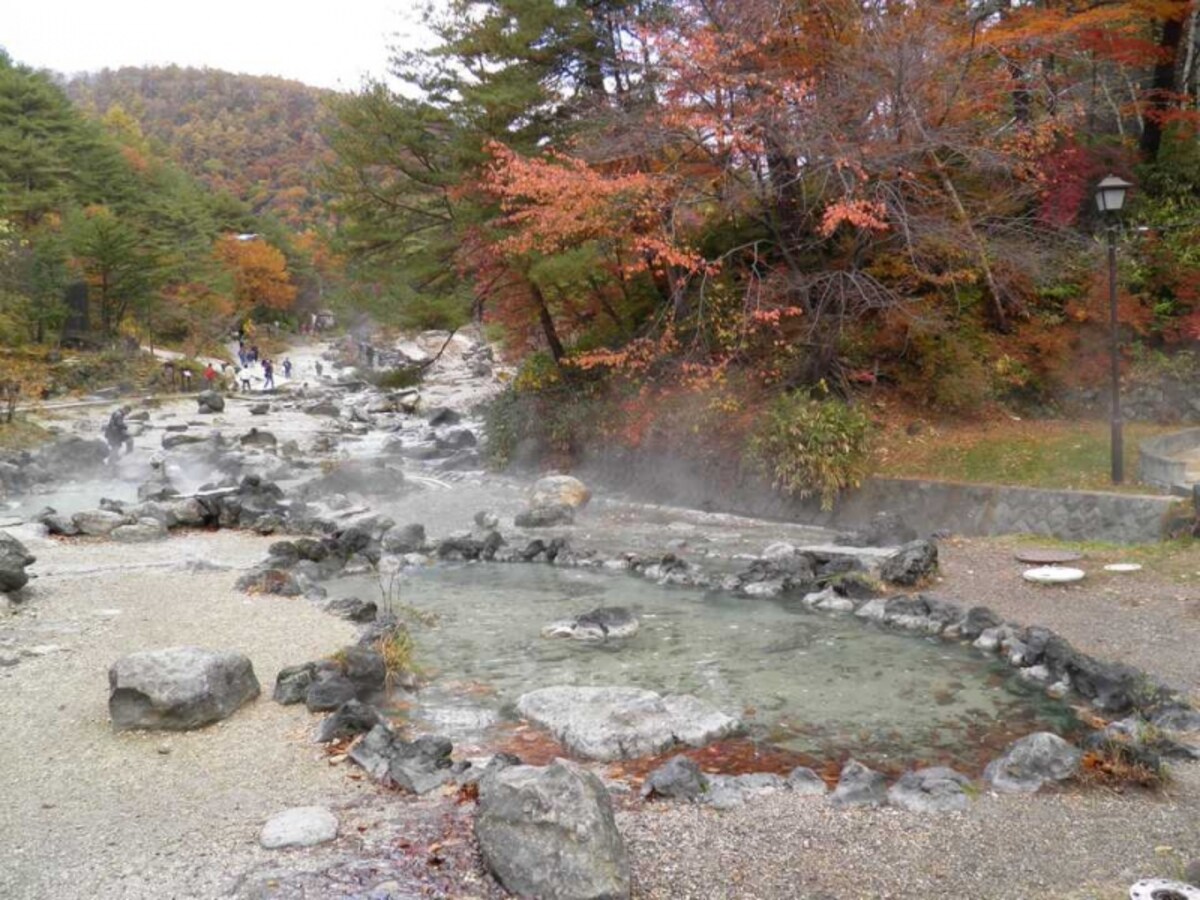 群馬県の温泉街「草津温泉」