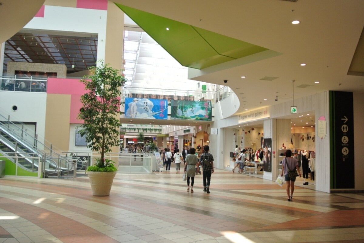 ららぽーと柏の葉の店内