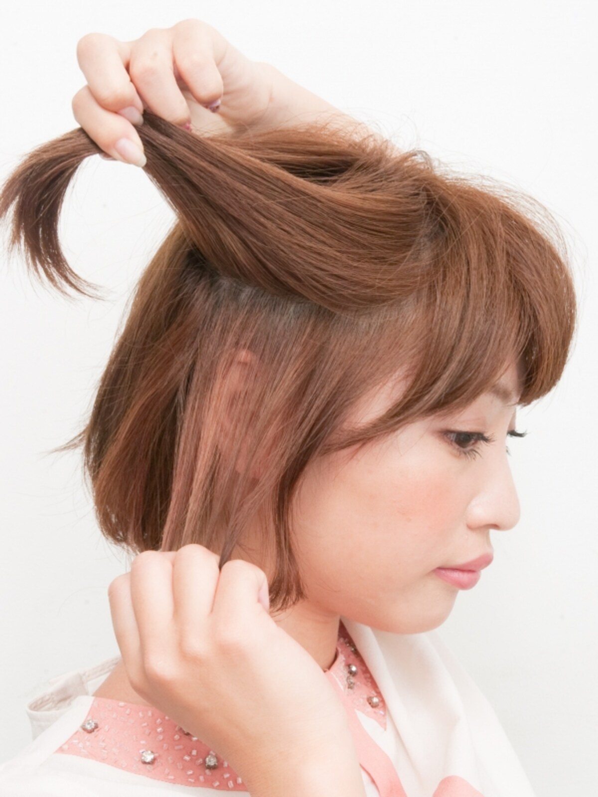 手ぐしでざっくりでよい