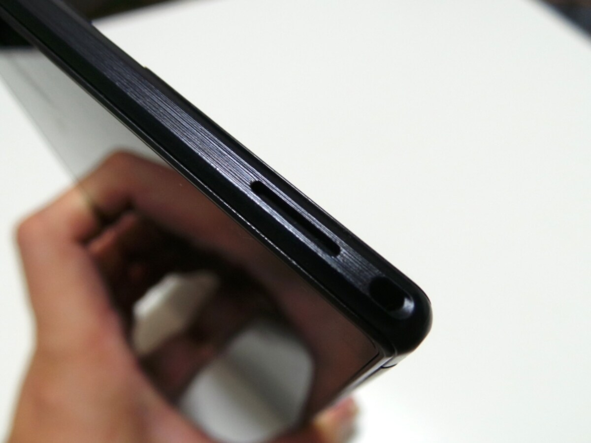 Xperiaのスピーカー。端末の下側にある。