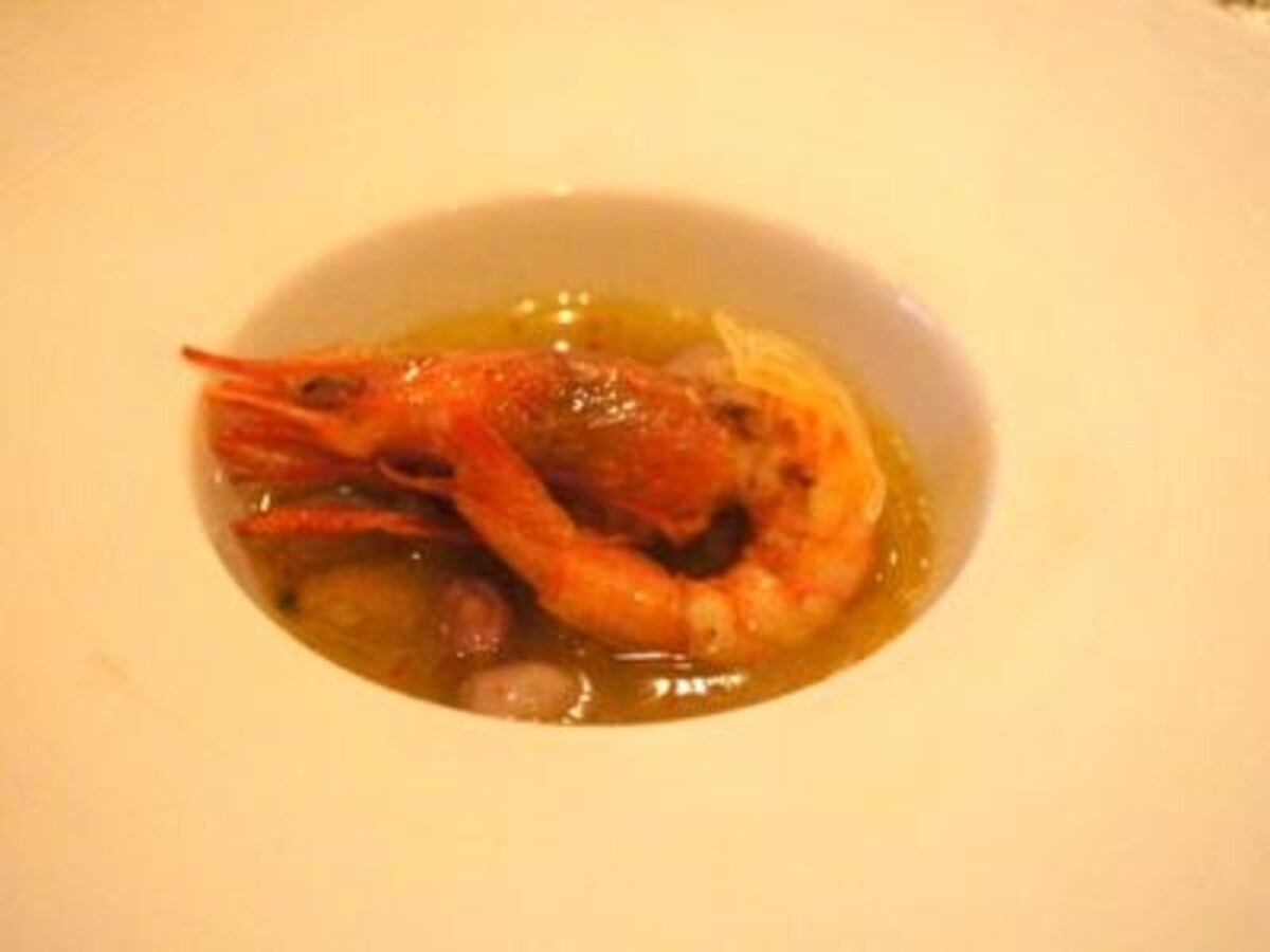 海老とアサリの旨み両方が楽しめたスープ
