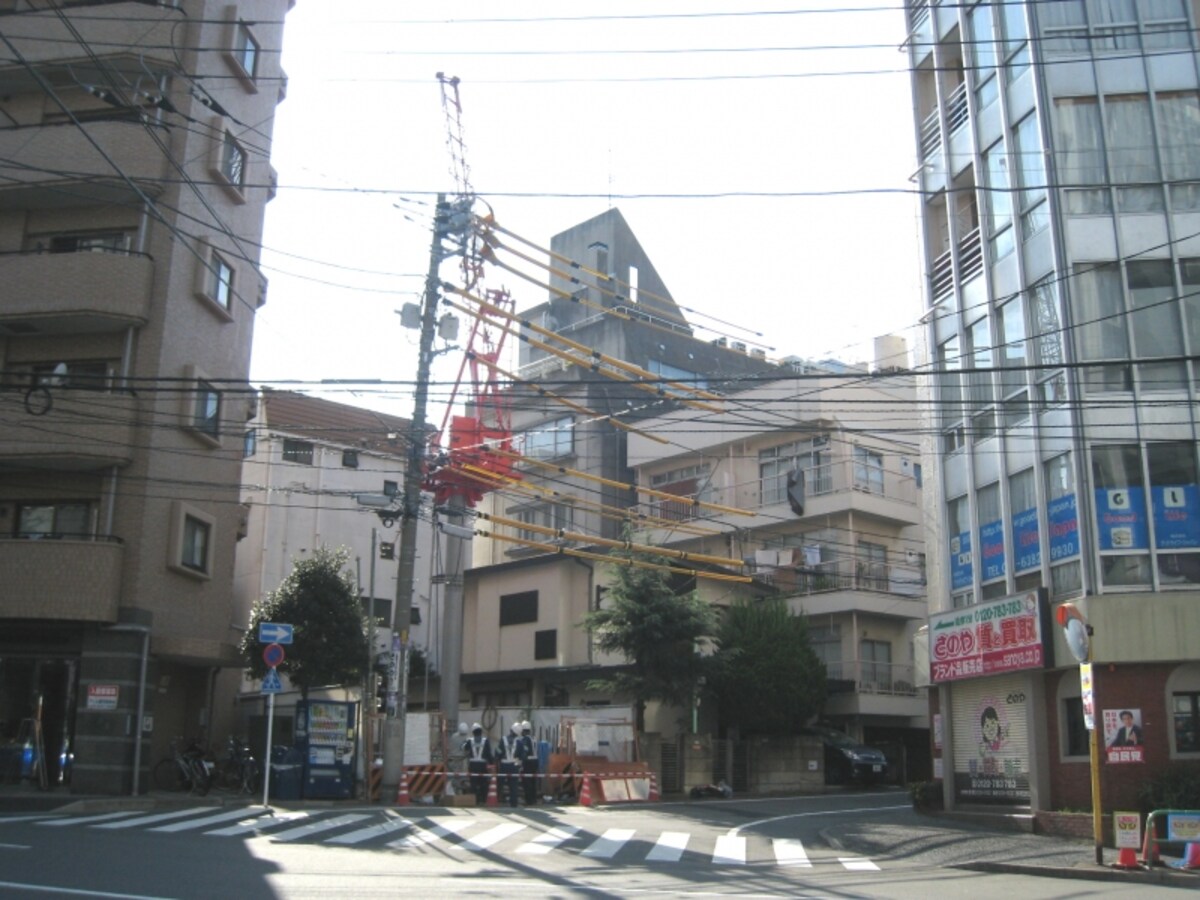 建替え中の現場