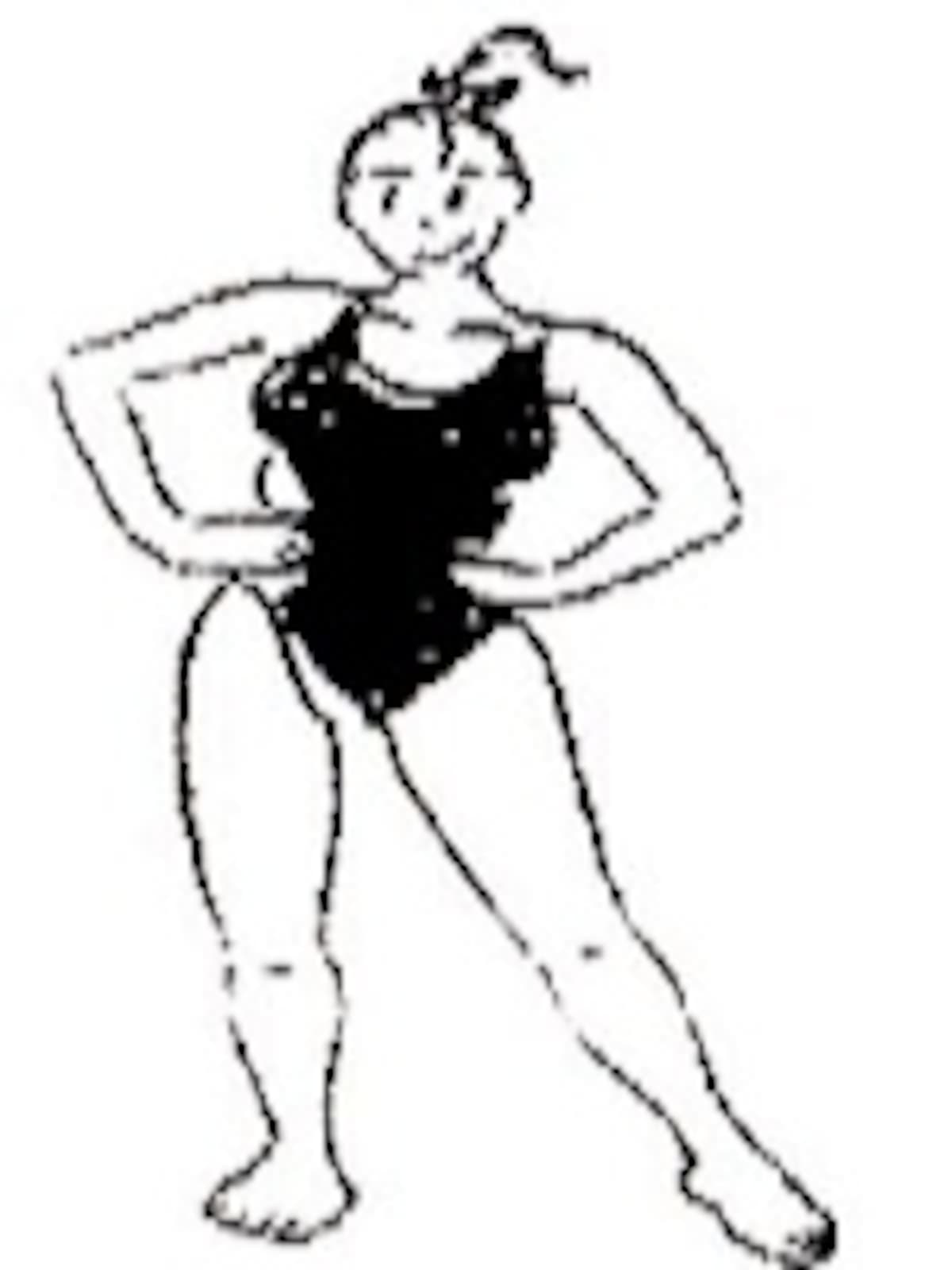 休めの姿勢