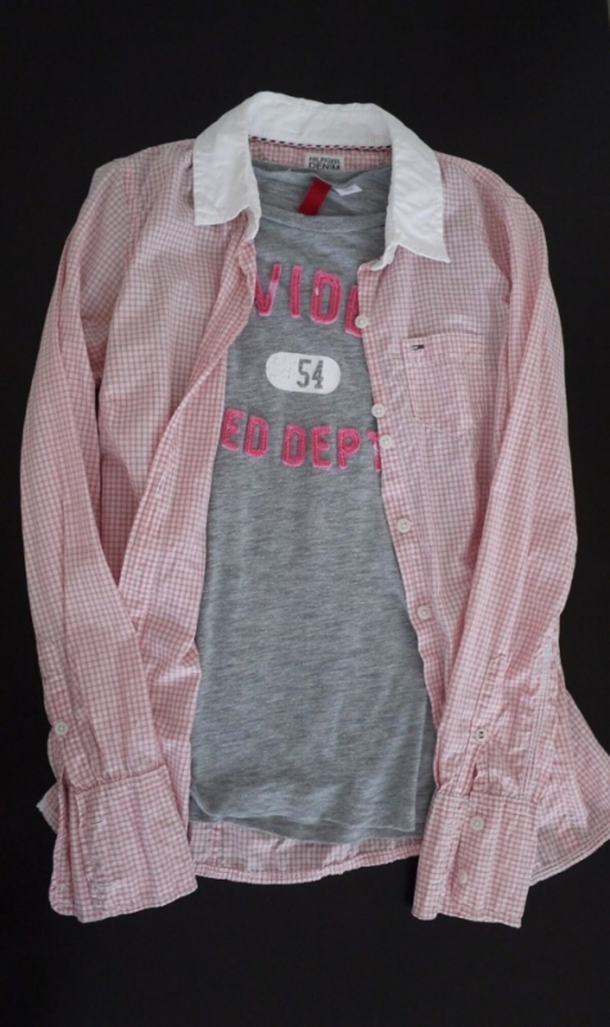 H＆MのTシャツコーディネート