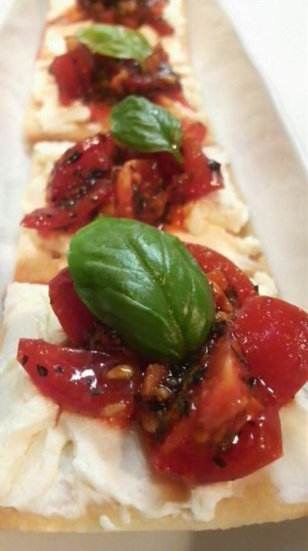 食べるラー油のイタリアンカナッペ