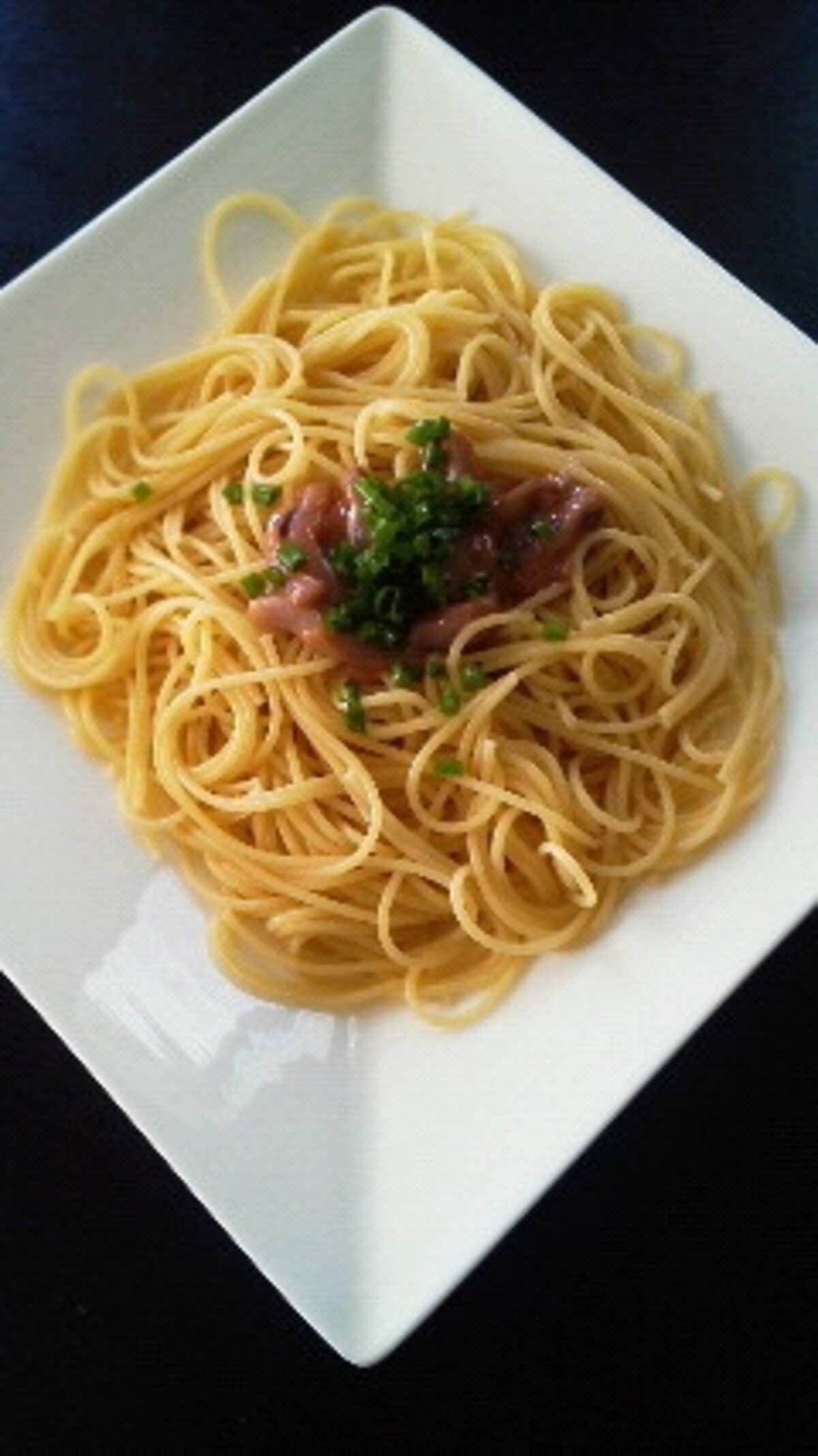 塩辛パスタ