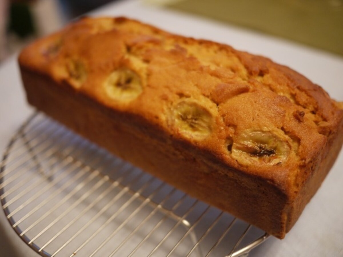 メープルバナナケーキ