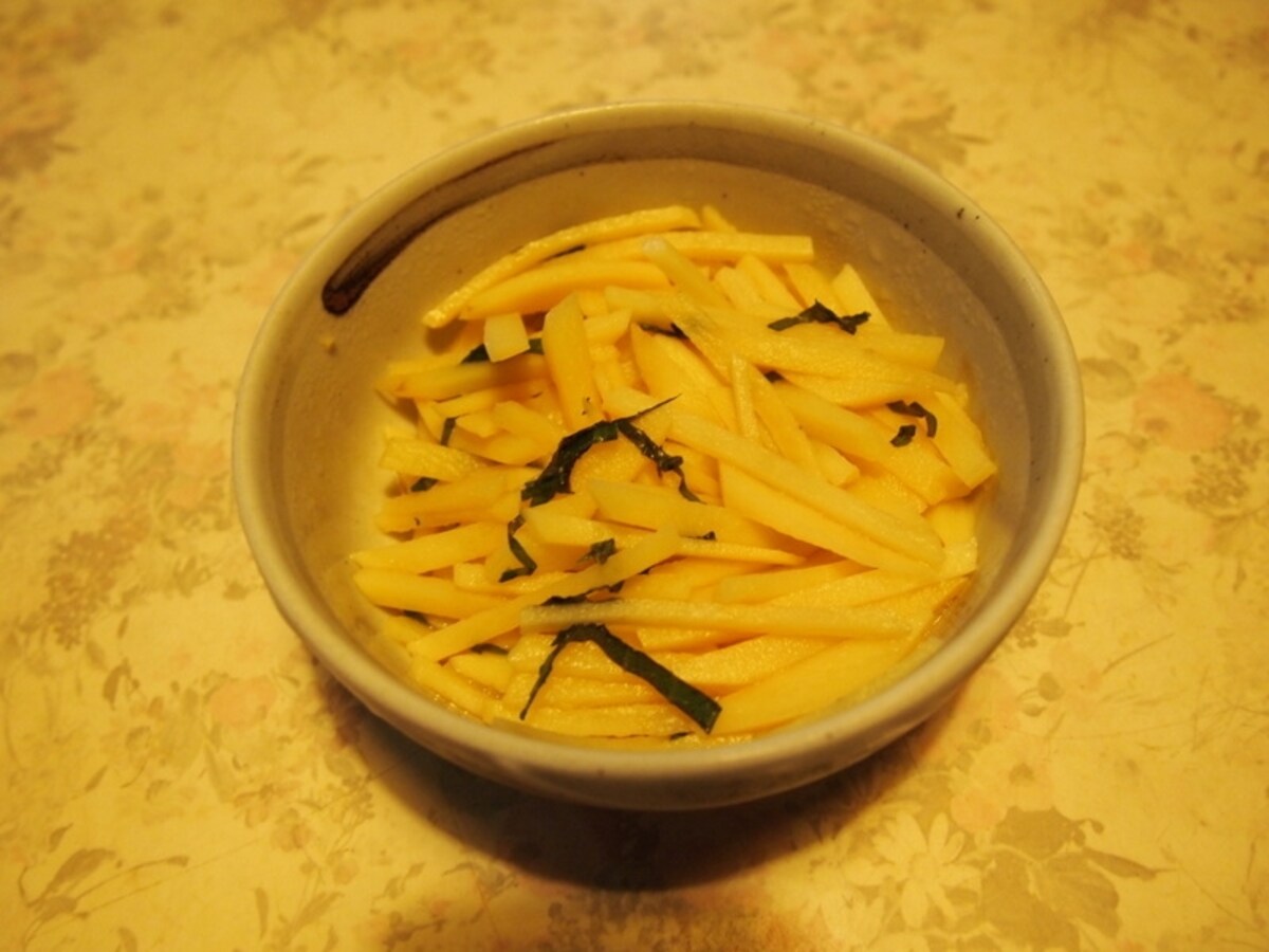 ジャガイモの酢の物
