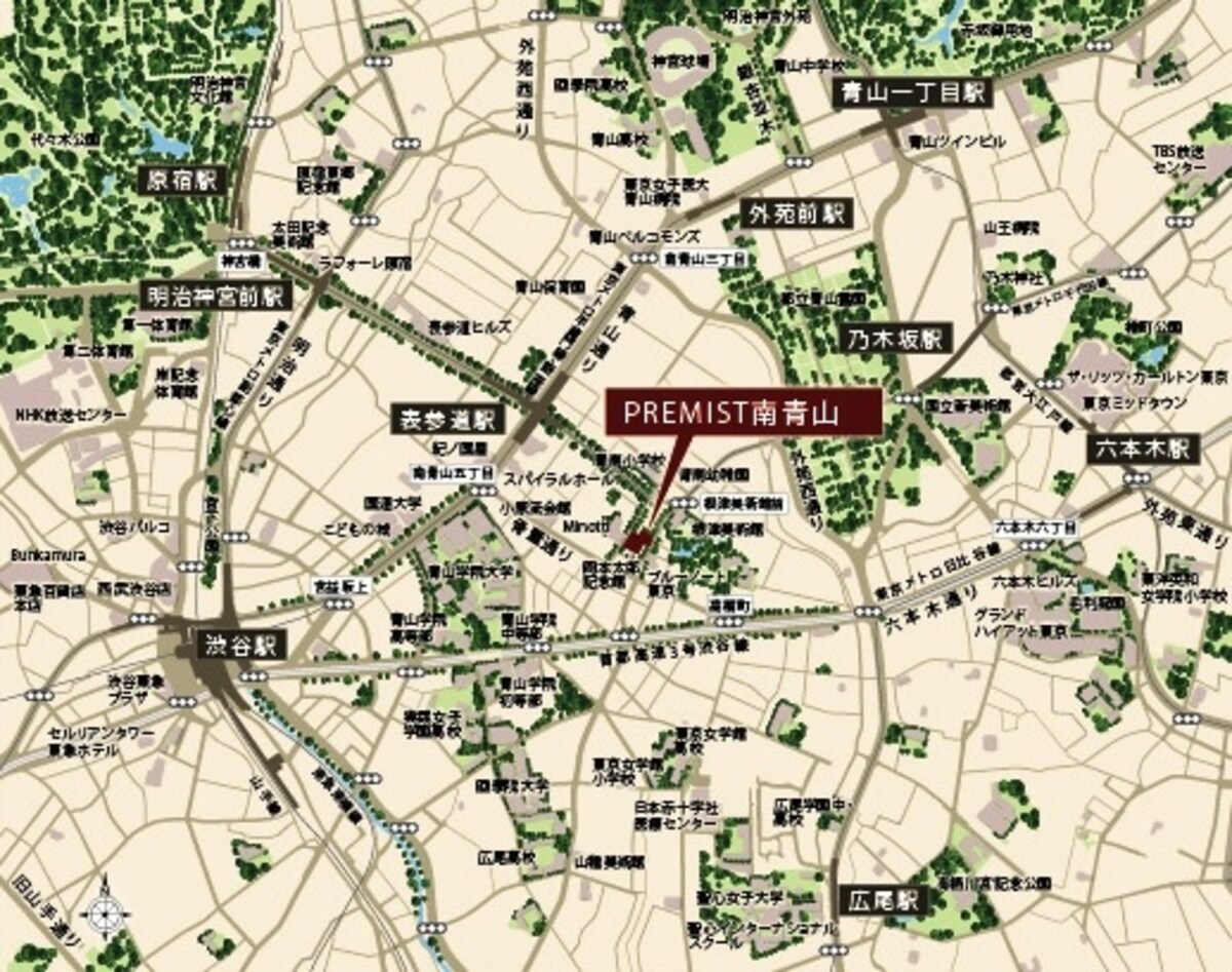 現地案内図