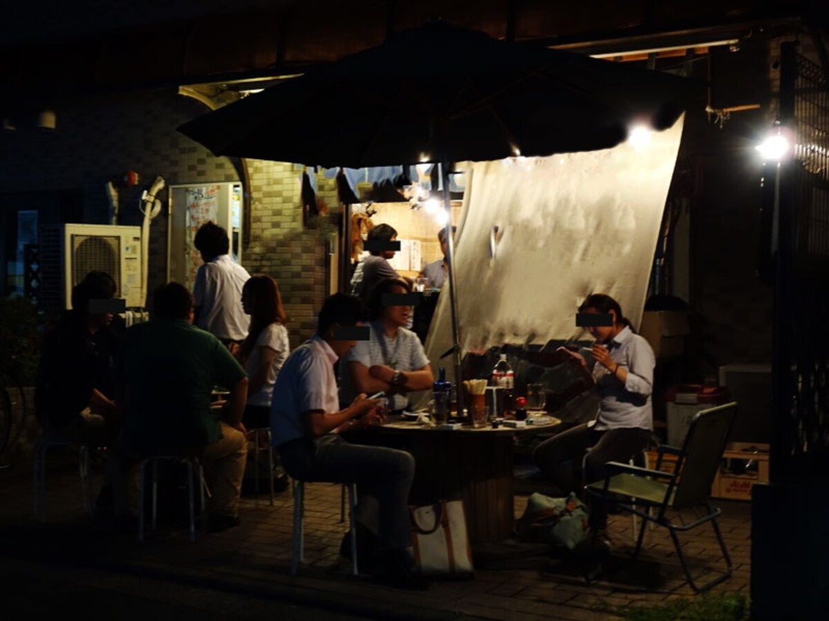 住宅街の居酒屋