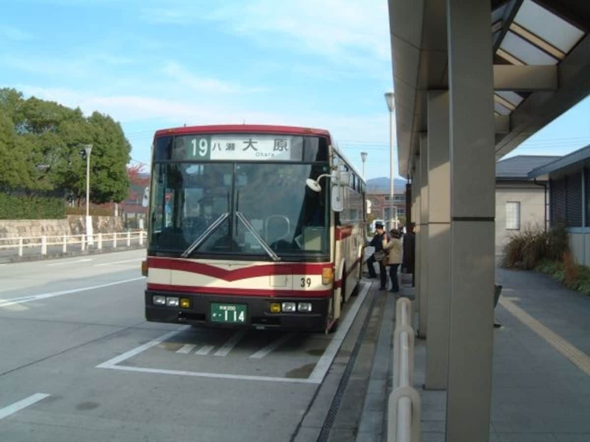 大原へ行くには京都バスに乗車